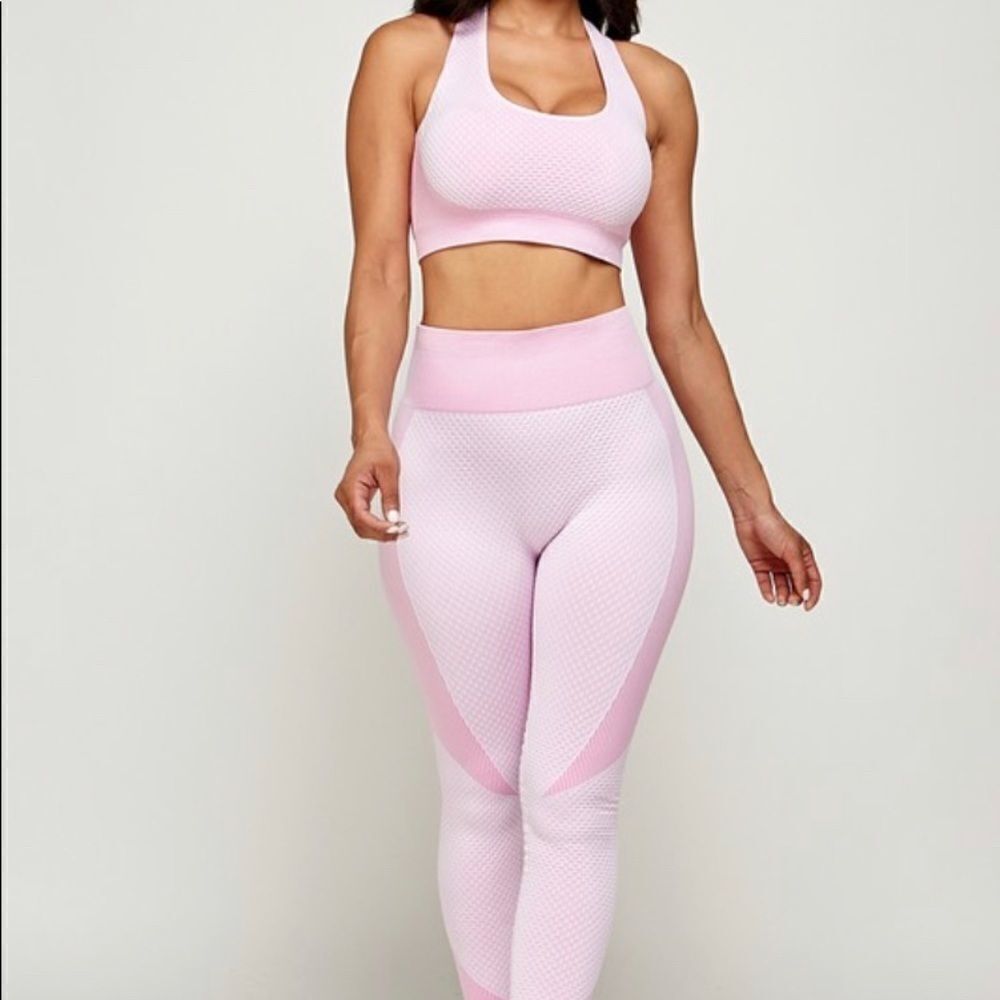 Cross Back Sports Bra and Pants